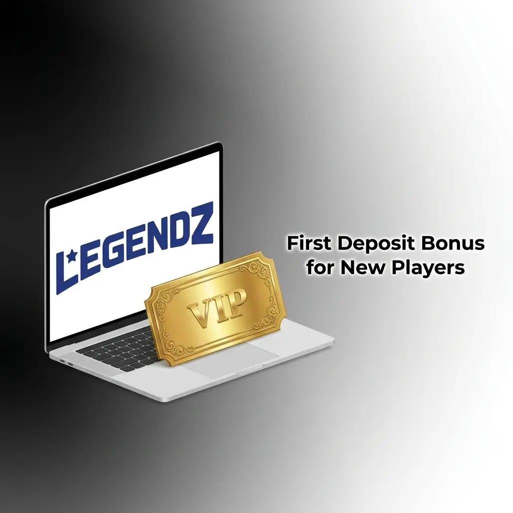 Legendz Casino 100% first deposit match bonus up to $1,000 for new US players, covering casino and sportsbook